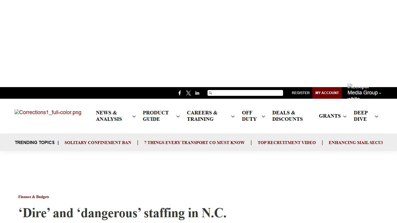 'Dire' and 'dangerous' staffing in N.C. prisons